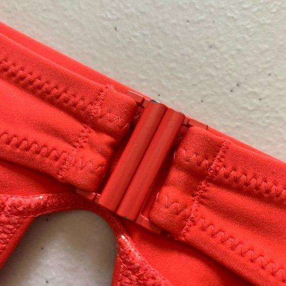 COS  Collection Of Style 2-Piece Bikini Swimsuit Swimwear Size 6 Coral Small S - Picture 7 of 13